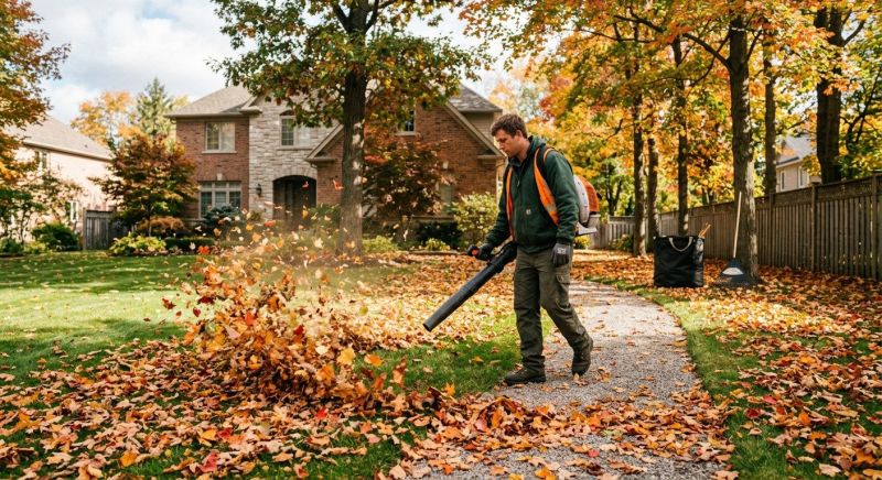 Autumn Leaf Removal in Ventura County, CA