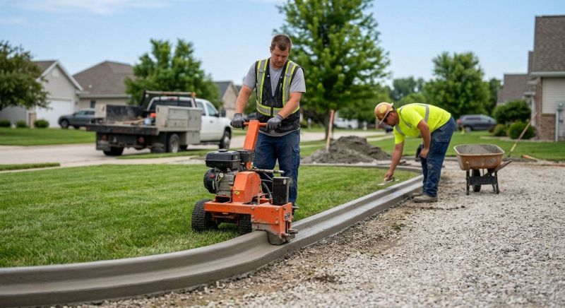 Cement Curbing Installation in Honolulu, HI