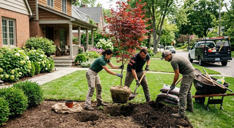 Dogwood Tree Planting in Honolulu, HI