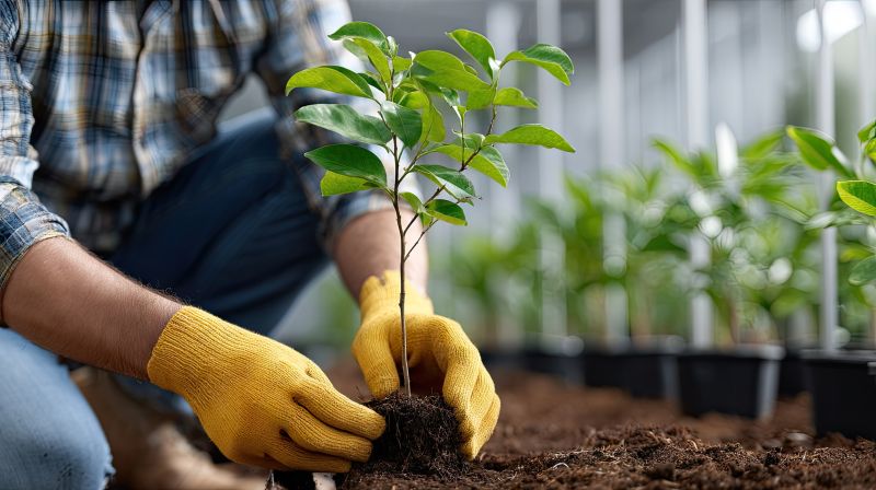 Pine Tree Planting in Ventura County, CA